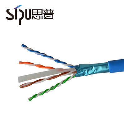 Copper Ftp 4pr 23awg Cat6 Outdoor Waterproof Ethernet Cable 305 Meters