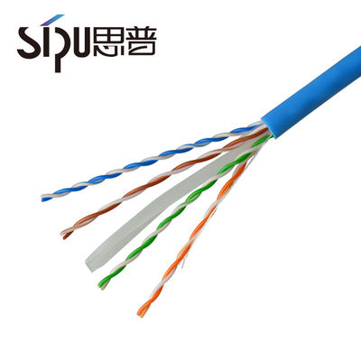Durable 6.0MM Cca Rj45 Cat6 Cable Utp 4pr 23awg Cat 6 Network Cable