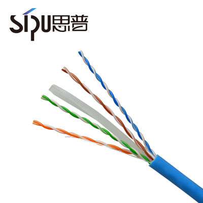 Durable 6.0MM Cca Rj45 Cat6 Cable Utp 4pr 23awg Cat 6 Network Cable
