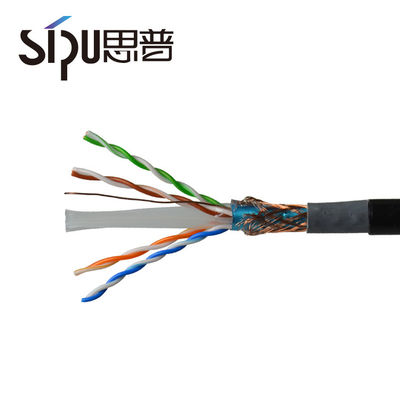 4Pair UTP 305M SFTP Cat6e Ethernet Cable Outdoor for Communication