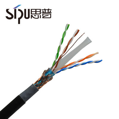 4Pair UTP 305M SFTP Cat6e Ethernet Cable Outdoor for Communication