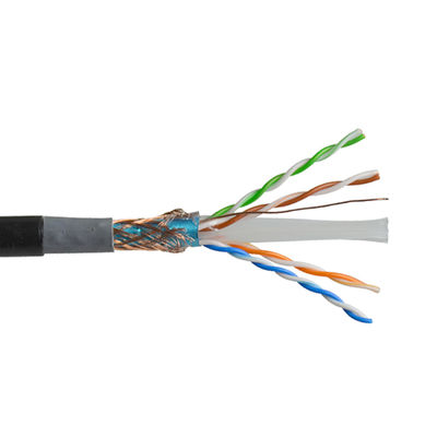 4Pair UTP 305M SFTP Cat6e Ethernet Cable Outdoor for Communication