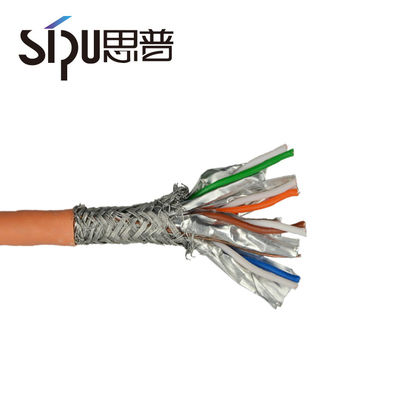 7.0MM CAT7 Lan Cable 0.57 Bare Copper Conductor  Cat 7 Network Cable