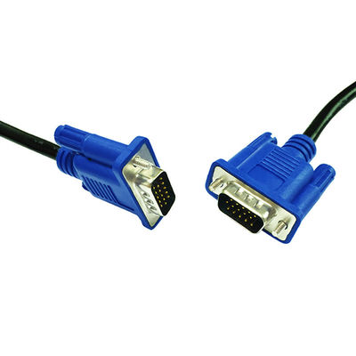 6.0mm Computer VGA Monitor Cables Hdmi To Vga Cable Braid Shielding