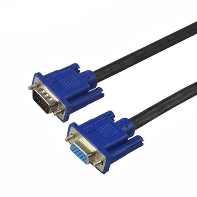 6.0mm Computer VGA Monitor Cables Hdmi To Vga Cable Braid Shielding