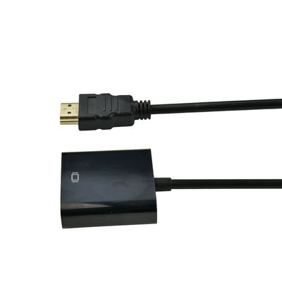 HDMI To VGA Adapter Converter 1080P Digital To Analog Audio Video For Laptop Tablet PC
