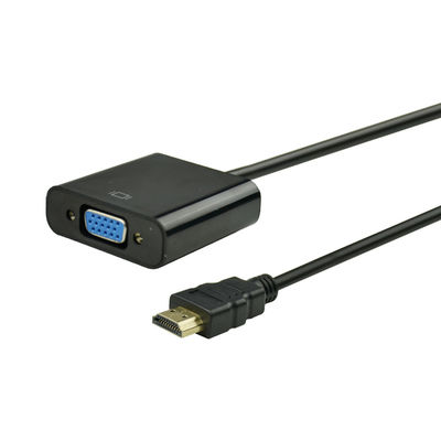 HDMI To VGA Adapter Converter 1080P Digital To Analog Audio Video For Laptop Tablet PC