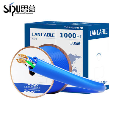 Cat6 Network Cable 1000ft UTP FTP SFTP 23AWG 750MHz BC Ethernet Cable Cat6 305M