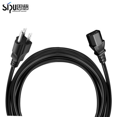 BC Power Cord 1.5M1.8M 3*0.75MM Computer Monitor TV Replacement USA Power Cord