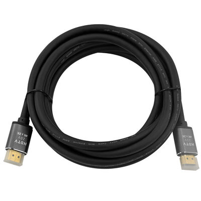 Premium Gray 24K Gold-plated 1080P 3D 4k HDMI Cable, Suitable For PS5 Laptop 1.5M