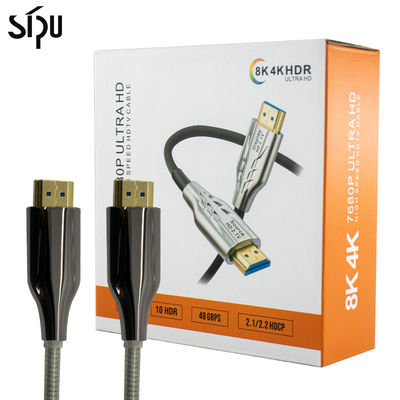 Black 10M HDMI Cable 4K 60Hz 18Gbps AOC HDMI Ultra-HD Optical Fiber Optic Cable