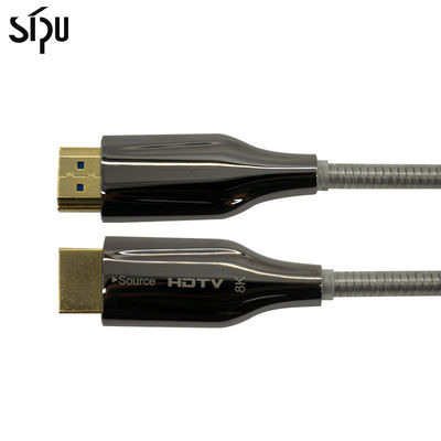 Black 10M HDMI Cable 4K 60Hz 18Gbps AOC HDMI Ultra-HD Optical Fiber Optic Cable